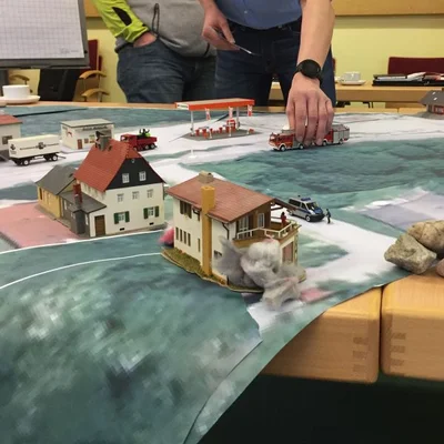 Tunnelübung Planspiel
